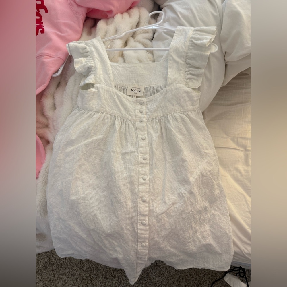 Bohme White Mini Dress